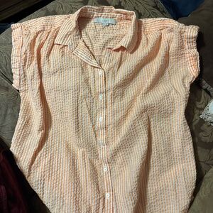 Short Sleeve Loft Blouse Medium